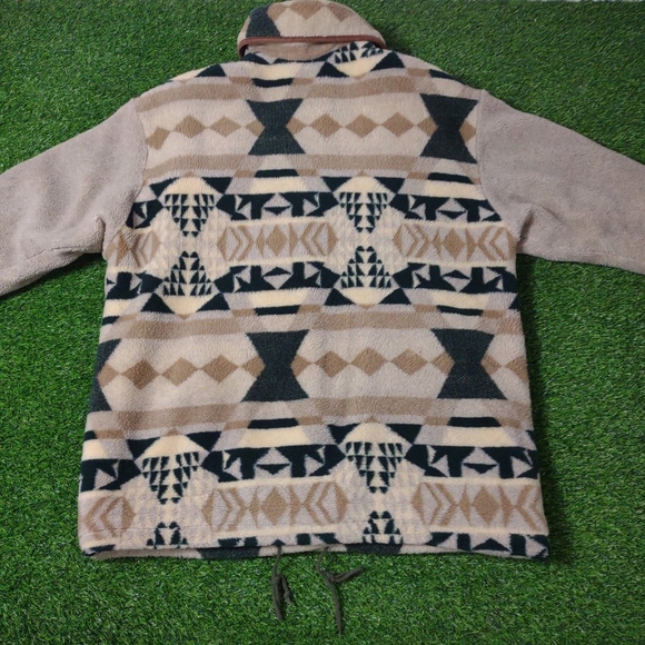 VTG 80S 90S BLANKET COAT MAGGIE LAWRENCE COLLECTION ARIZONA AZTEC WESTERN COAT - Picture 8 of 9